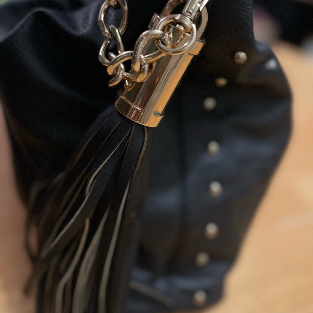 Large purse, leather, used but hardly used.